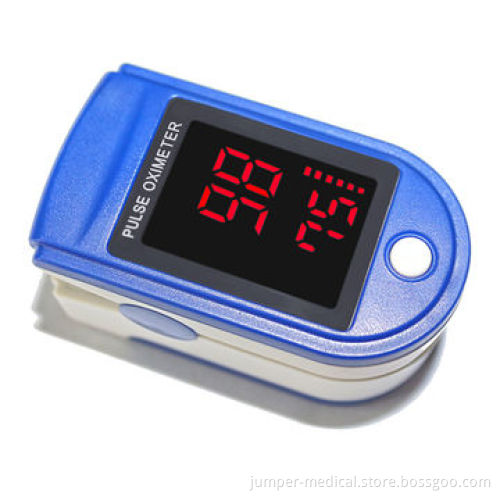 Fingertip Pulse Oximeter, Blood Oxygen Monitor, Beep and Alarm, Color LEDNew